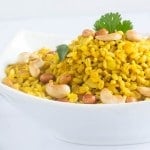 A front view of Barley Pilaf