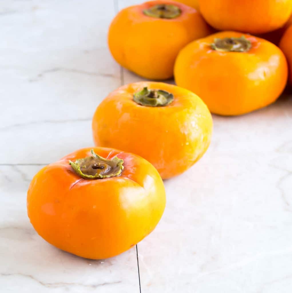 front view of Persimmons fruit