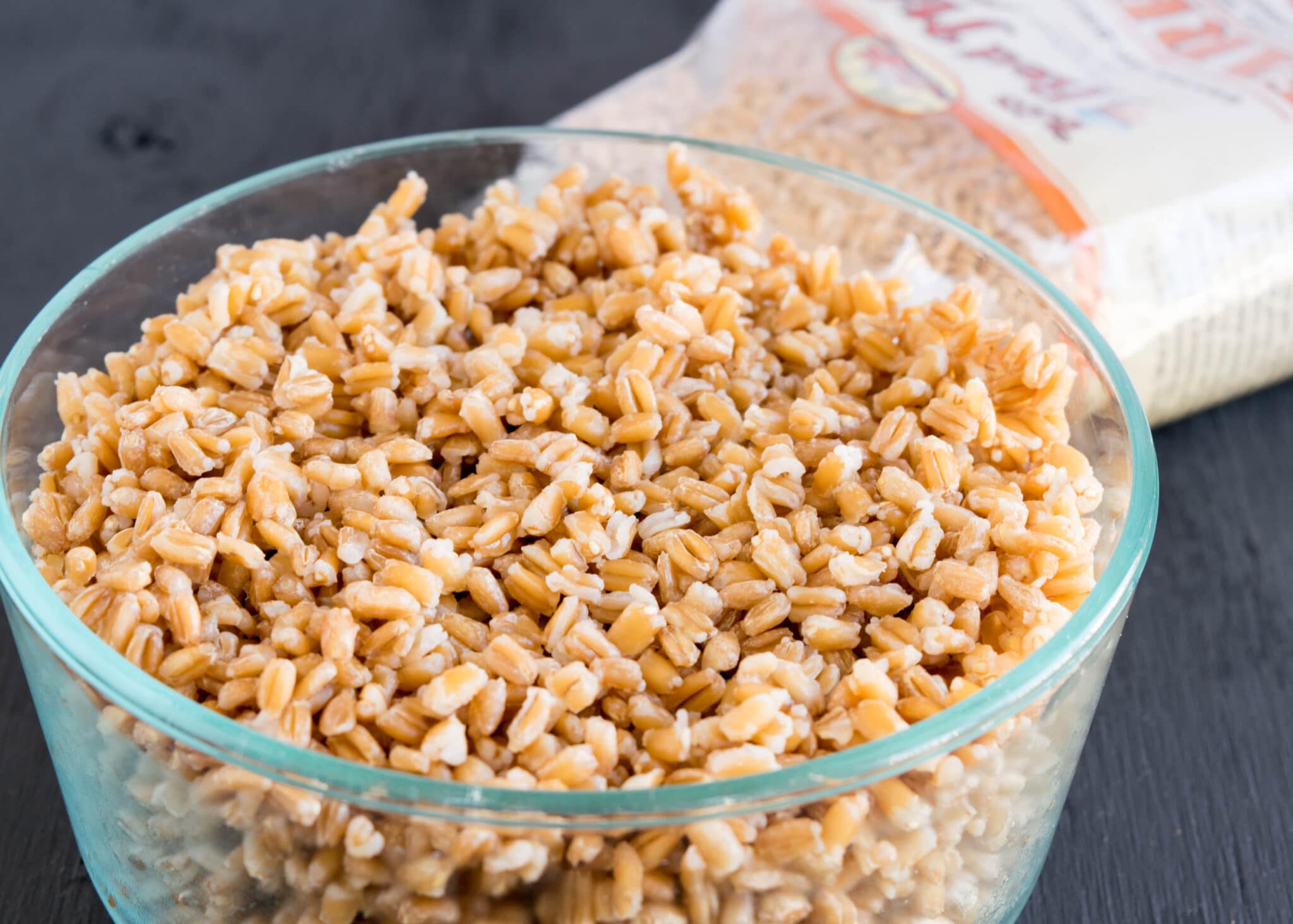 Farro Black Beans Mexican Bowl vegan