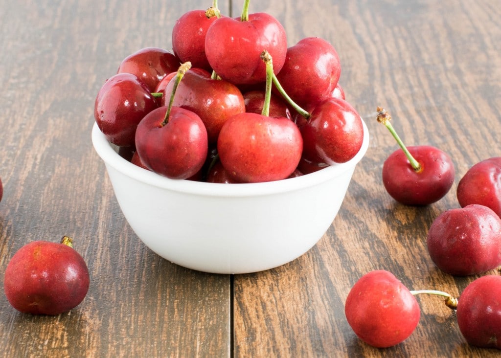 fresh cherries