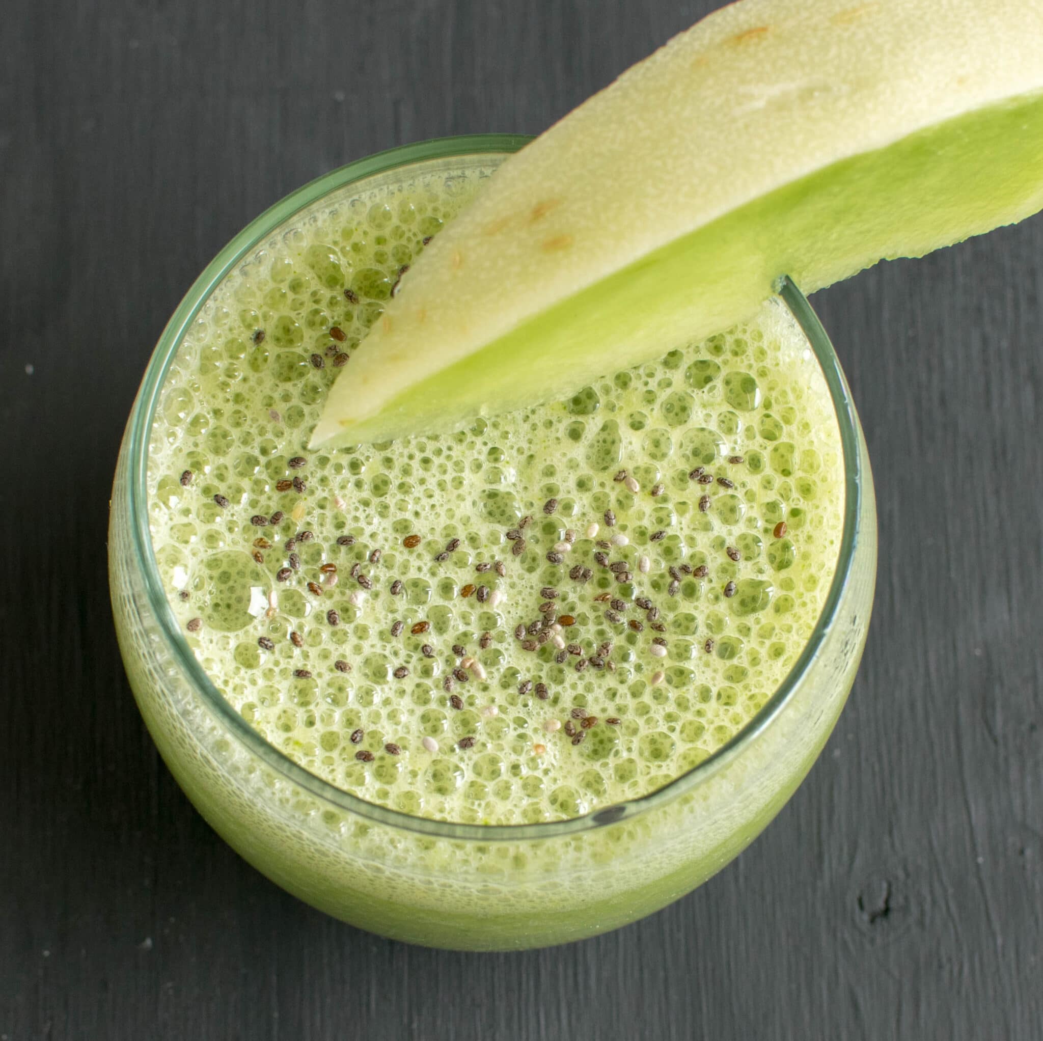 Kale Honey Dew Melon Smoothie [ V + GF + Paleo ]