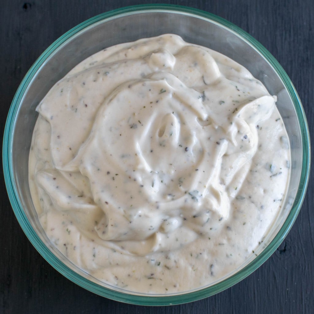 Kale Arugula Grape Salad with Yogurt Dip