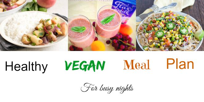 Healthy Vegan Meal Plan