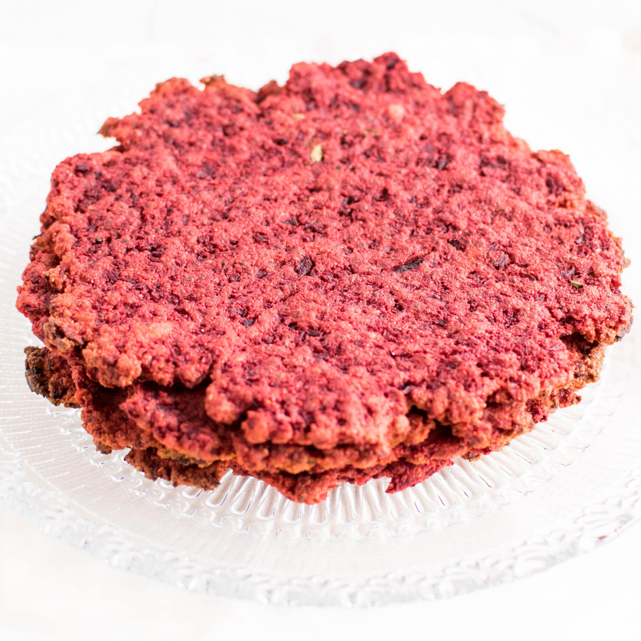 Paleo Beetroot Tortilla vegan + gluten free