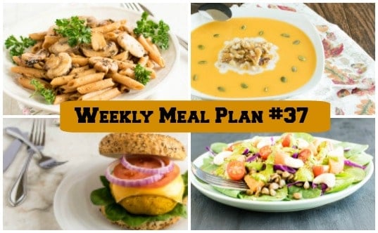 Weekly Meal Plan #37