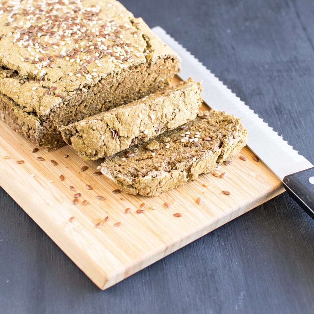 Sliced Teff Wheat Bran Chia Bread