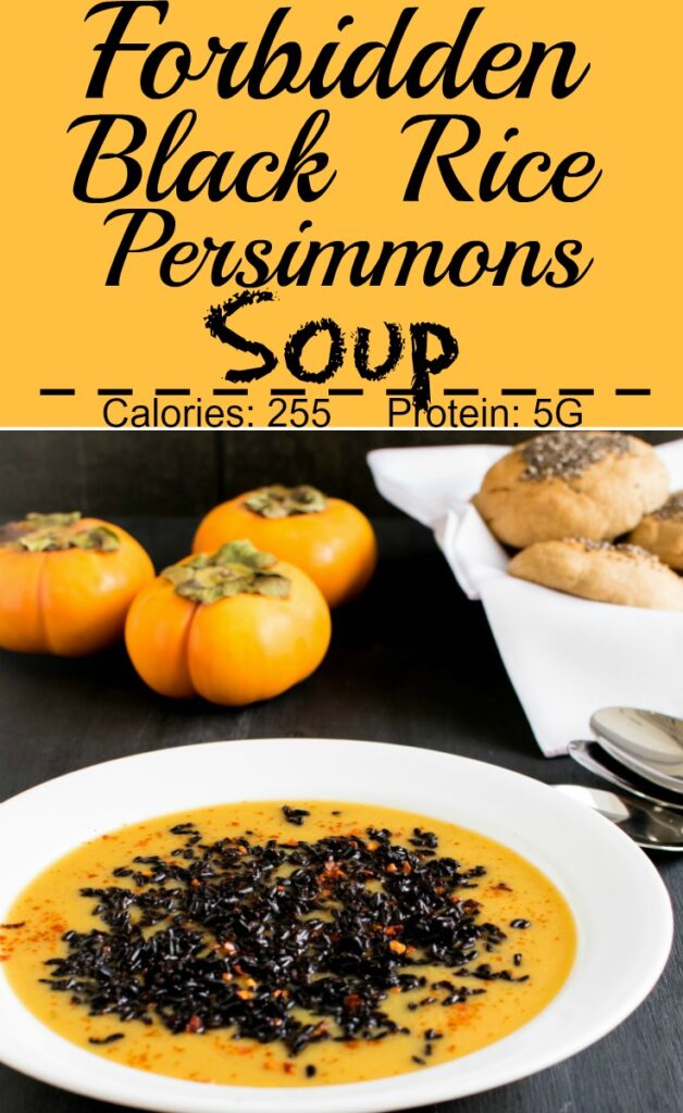 a complete view of persimmons soup