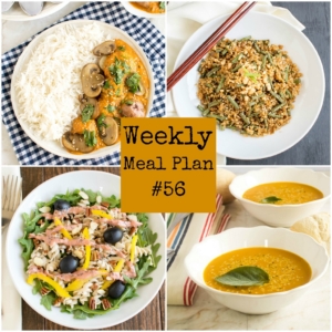 Weekly Meal Plan #56 | healthy vegan and vegetarian recipes | kiipfit.com