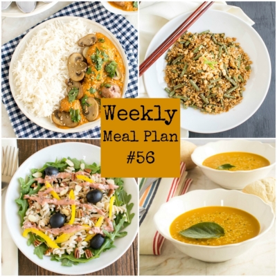 Weekly Meal Plan #56 | healthy vegan and vegetarian recipes | kiipfit.com