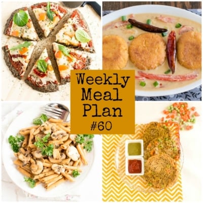 Weekly Meal Plan #60 | healthy vegan and vegetarian recipes | kiipfit.com