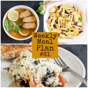 Weekly Meal Plan #61 | healthy vegan and vegetarian recipes | kiipfit.com