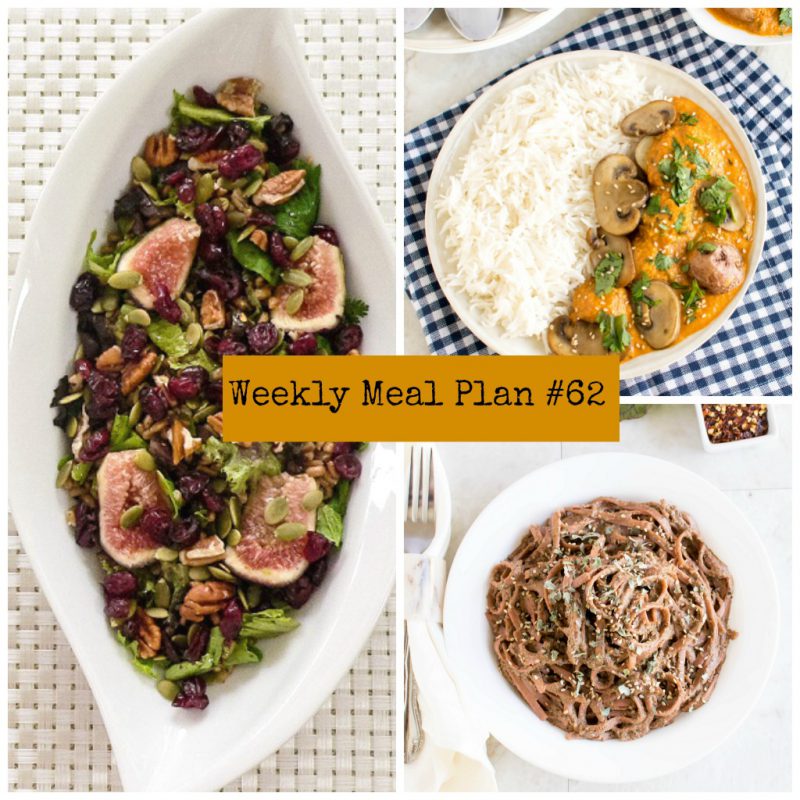Weekly Meal Plan #62 healthy vegan and vegetarian recipes | kiipfit.com