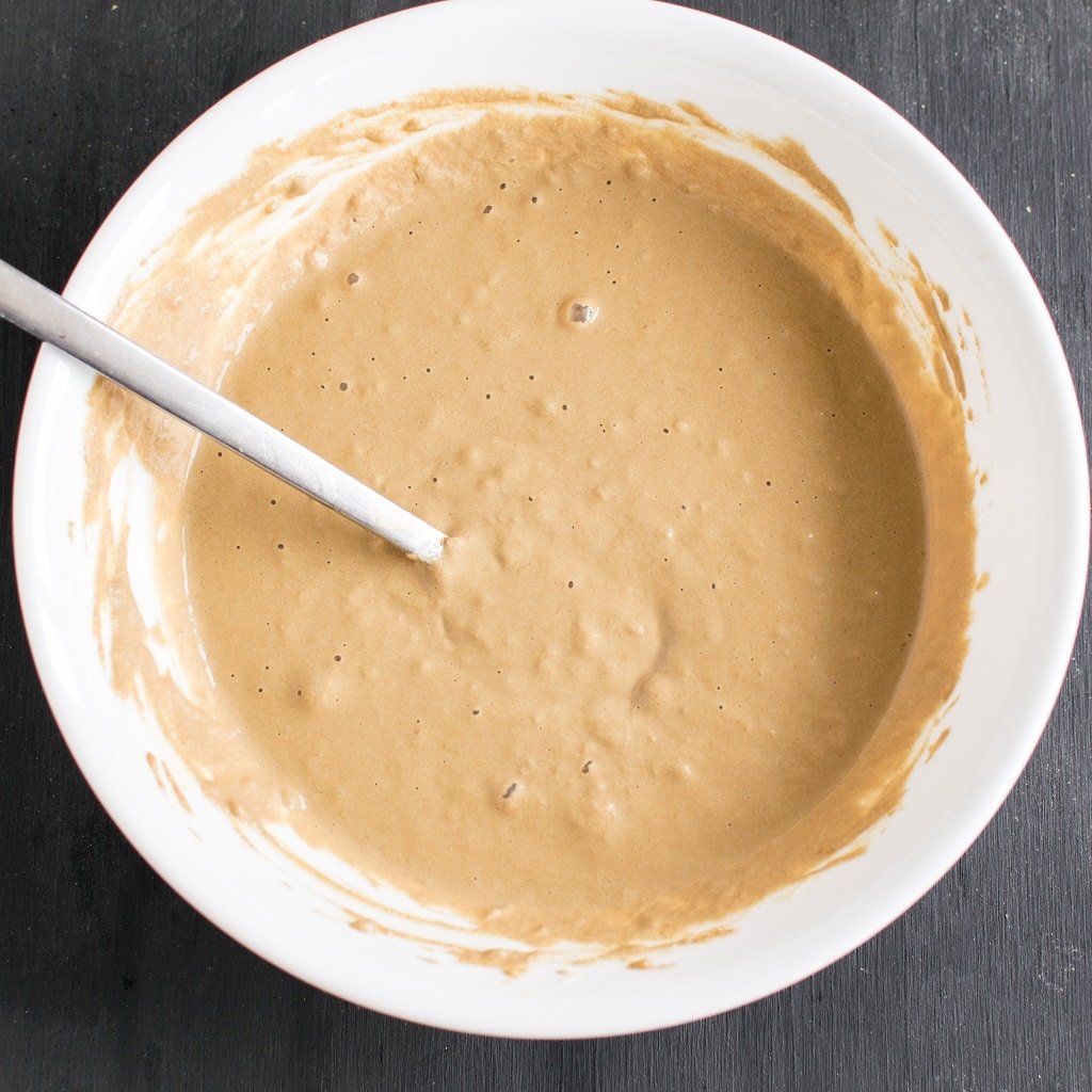 The Coffee Quinoa Pancake batter