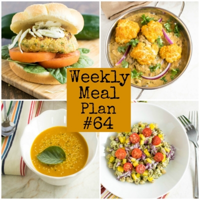 Weekly Meal Plan #64 | healthy vegan and vegetarian recipes | kiipfit.com
