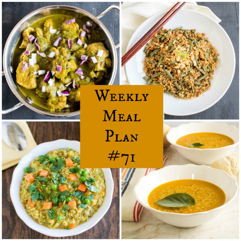 Weekly Meal Plan #71 | healthy vegan and vegetarian recipes | kiipfit.com