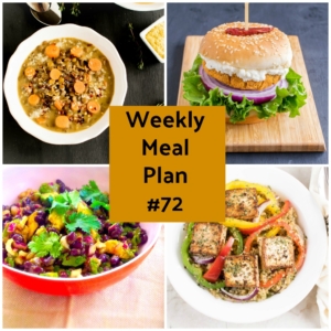 Weekly Meal Plan #72 | healthy vegan and vegetarian recipes | kiipfit.com