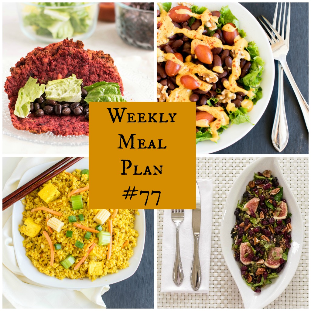 Weekly Meal Plan #77 | healthy vegan and vegetarian recipes | kiipfit.com