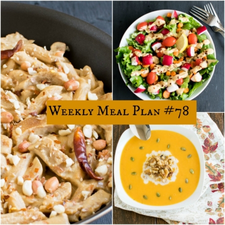 Weekly Meal Plan #78 | healthy vegan and vegetarian recipes | kiipfit.com