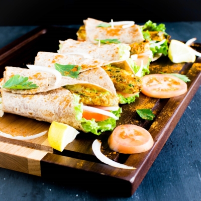 Moroccan Spiced Tempeh Wraps are savory, spicy and easy meal. These vegan wraps are wholesome, hearty and filling with high content of protein + fiber. It’s great for lazy weeknight dinners. The leftovers satisfy perfectly for lunch the next day [ Vegan + GF ] kiipfit.com