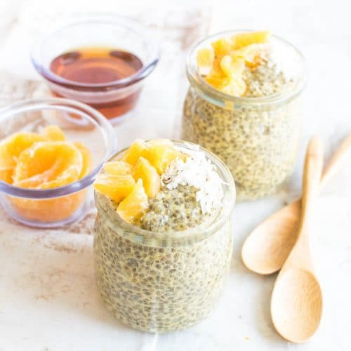 Orange Coconut Breakfast Chia Pudding (Vegan) - kiipfit.com