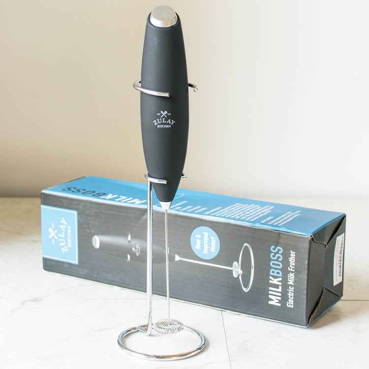 Front view of Electric Milk Frother