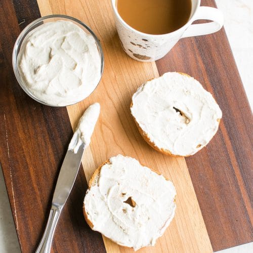 Nut Free Vegan Cream Cheese GF + DF