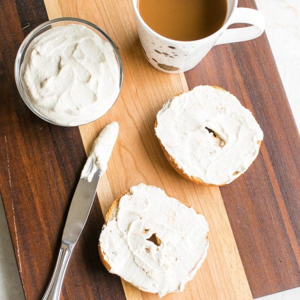 Nut Free Vegan Cream Cheese GF + DF