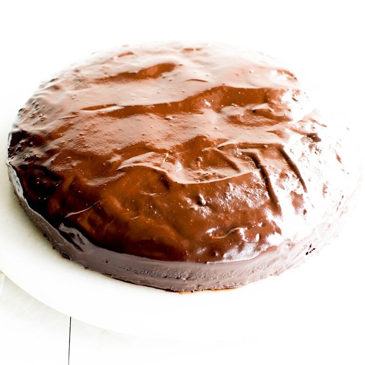 Frosted Vegan Chocolate Cake