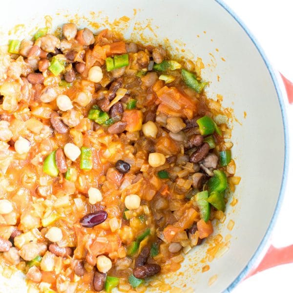 Vegan Jambalaya with Quinoa gluten free