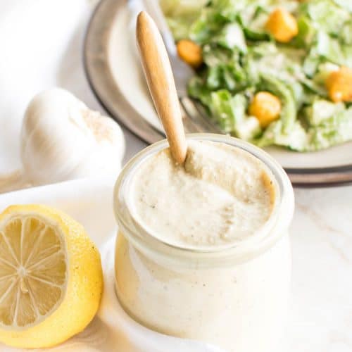 Vegan Caesar Dressing | gluten free , dairy free | kiipfit.com