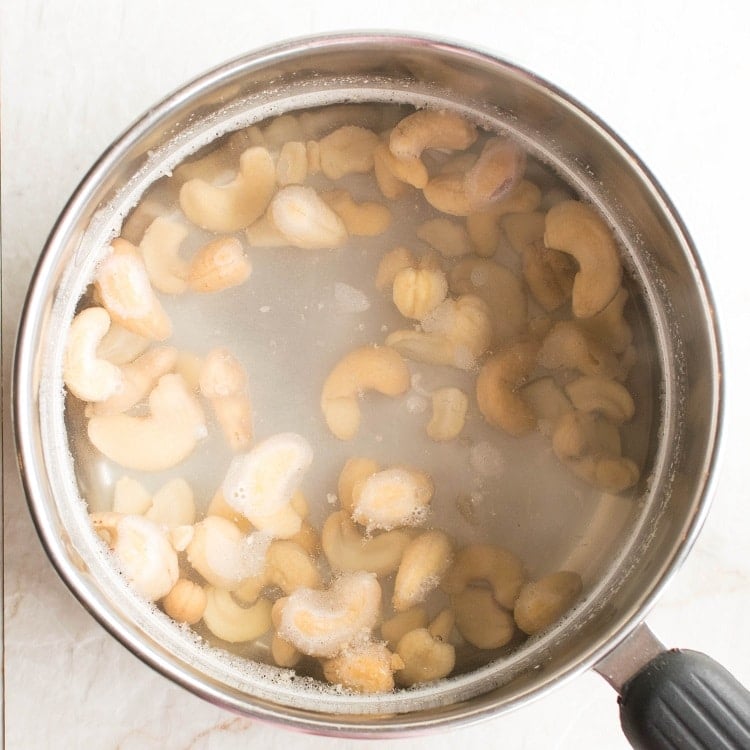 boiled cashew nuts