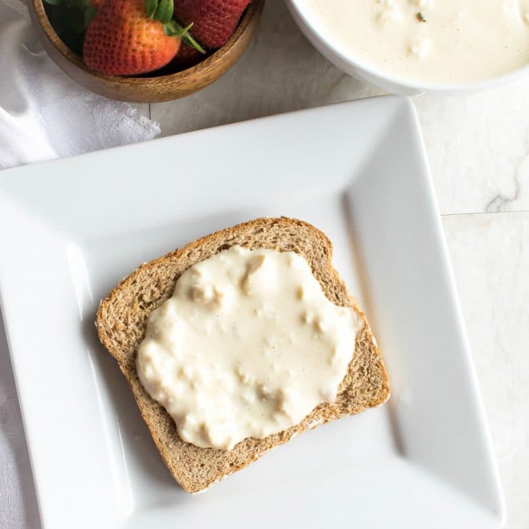 Vegan Cottage Cheese dairy free + gluten free