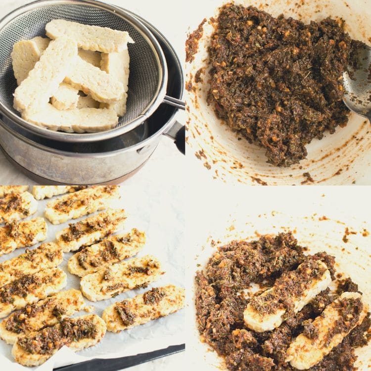 steps to prepare and cook tempeh