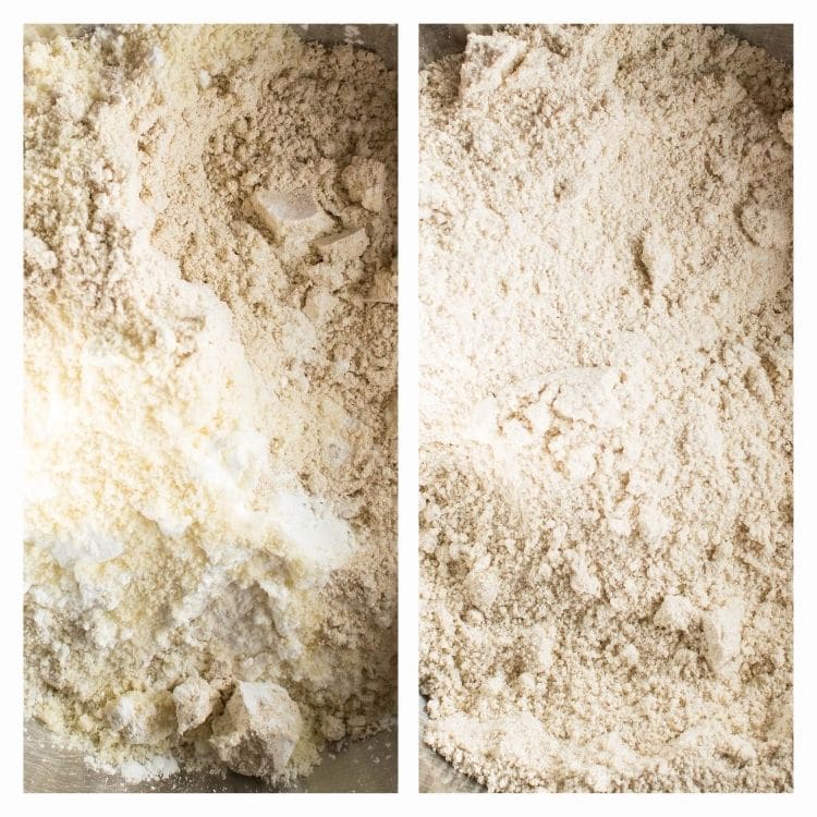 steps to combine dry ingredients