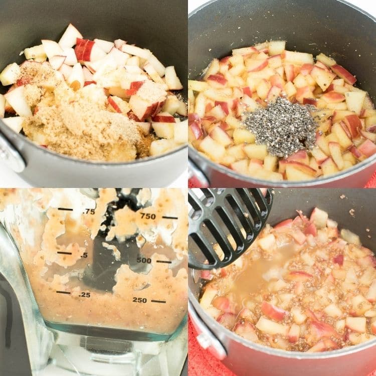 steps to make apple jam