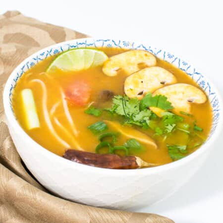 Instant Pot Tom Yum Soup Recipe | V + GF | kiipfit.com