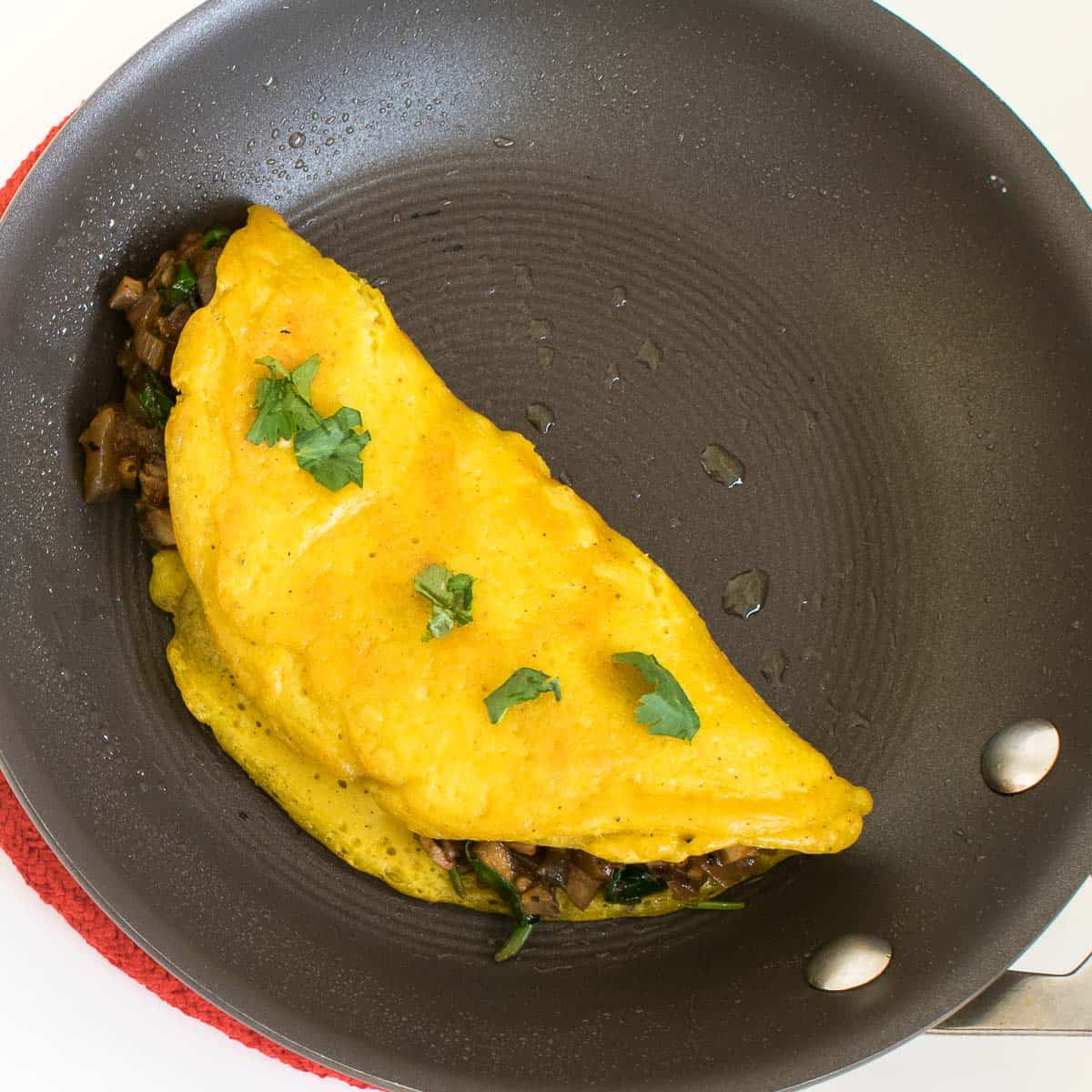 Vegan Omelette gluten free + dairy free