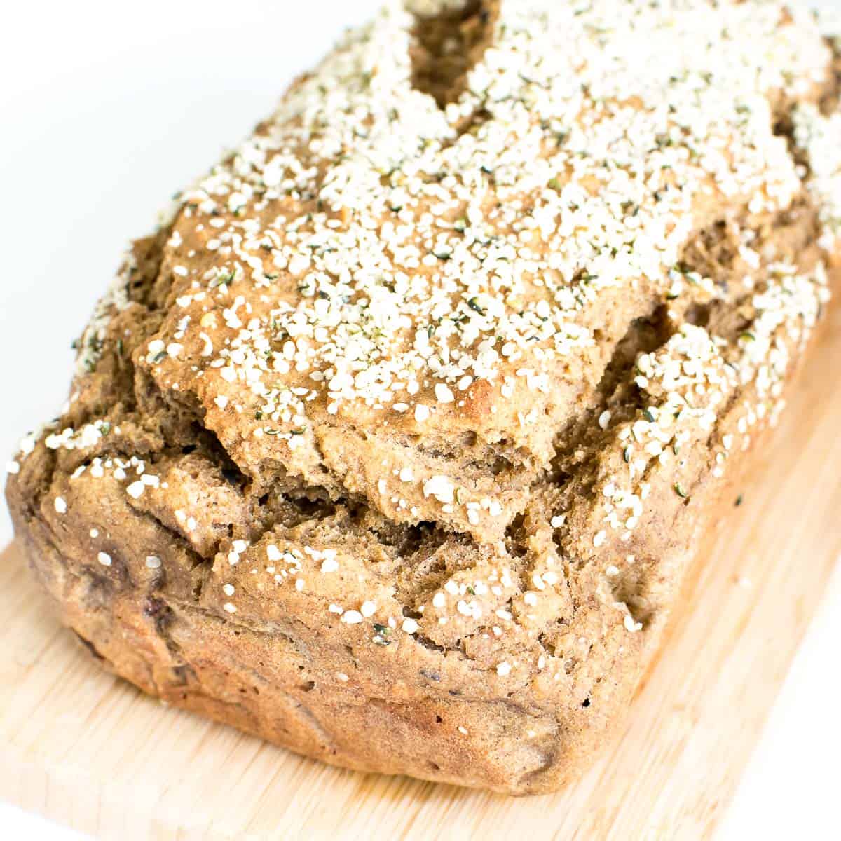 Applesauce Bread vegan + dairy free