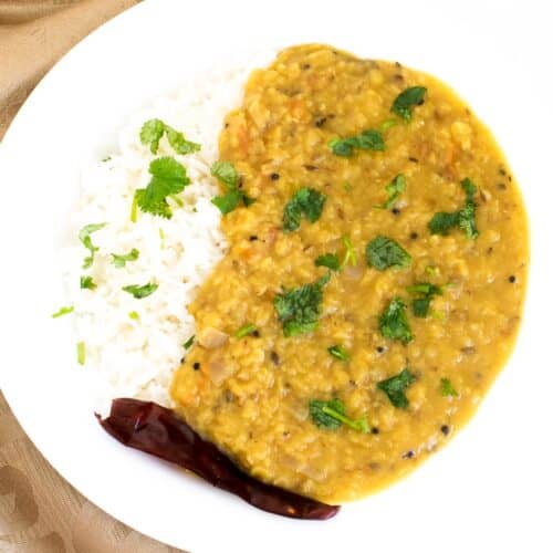 Red Lentil Dal | vegan + gluten free + dairy free | kiipfit.com