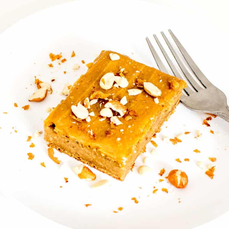 Peanut Butter Cake vegan + dairy free