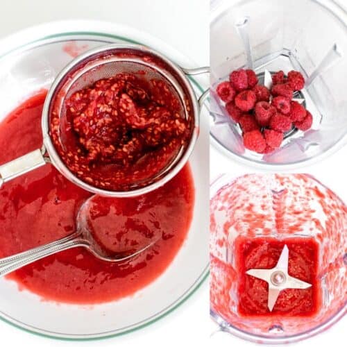 Raspberry Brownies vegan + gluten free