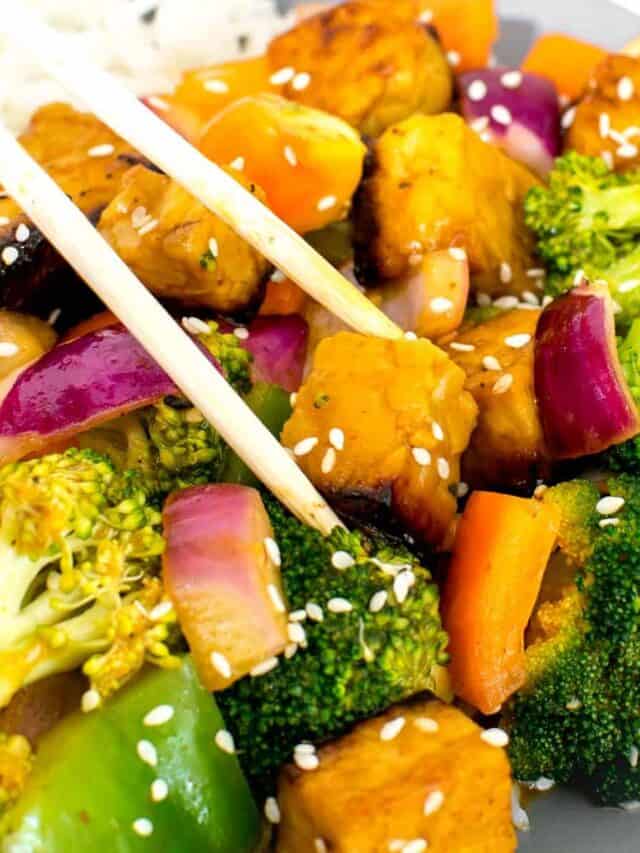 Tempeh Stir Fry Story