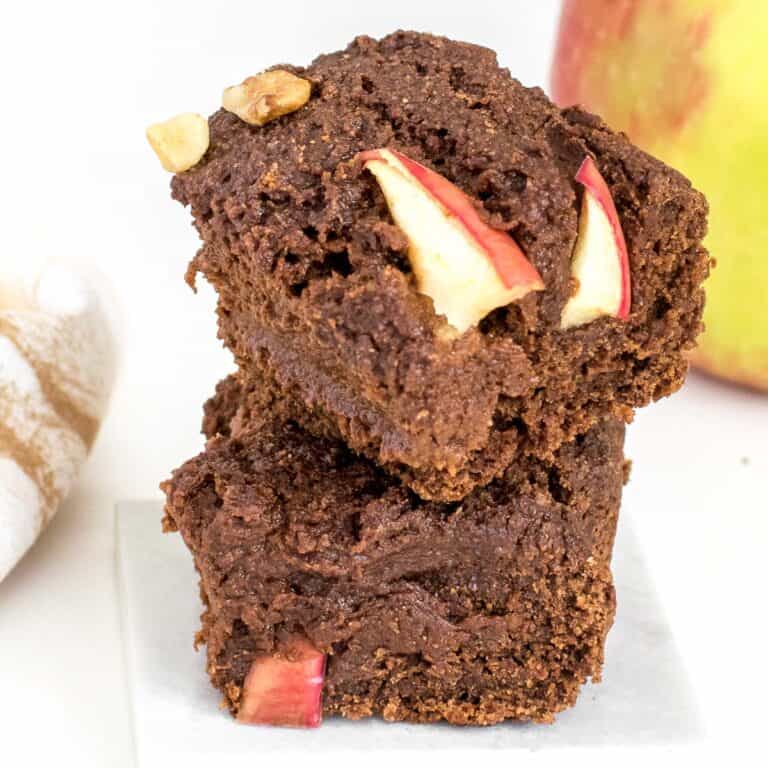 Vegan Applesauce Brownies