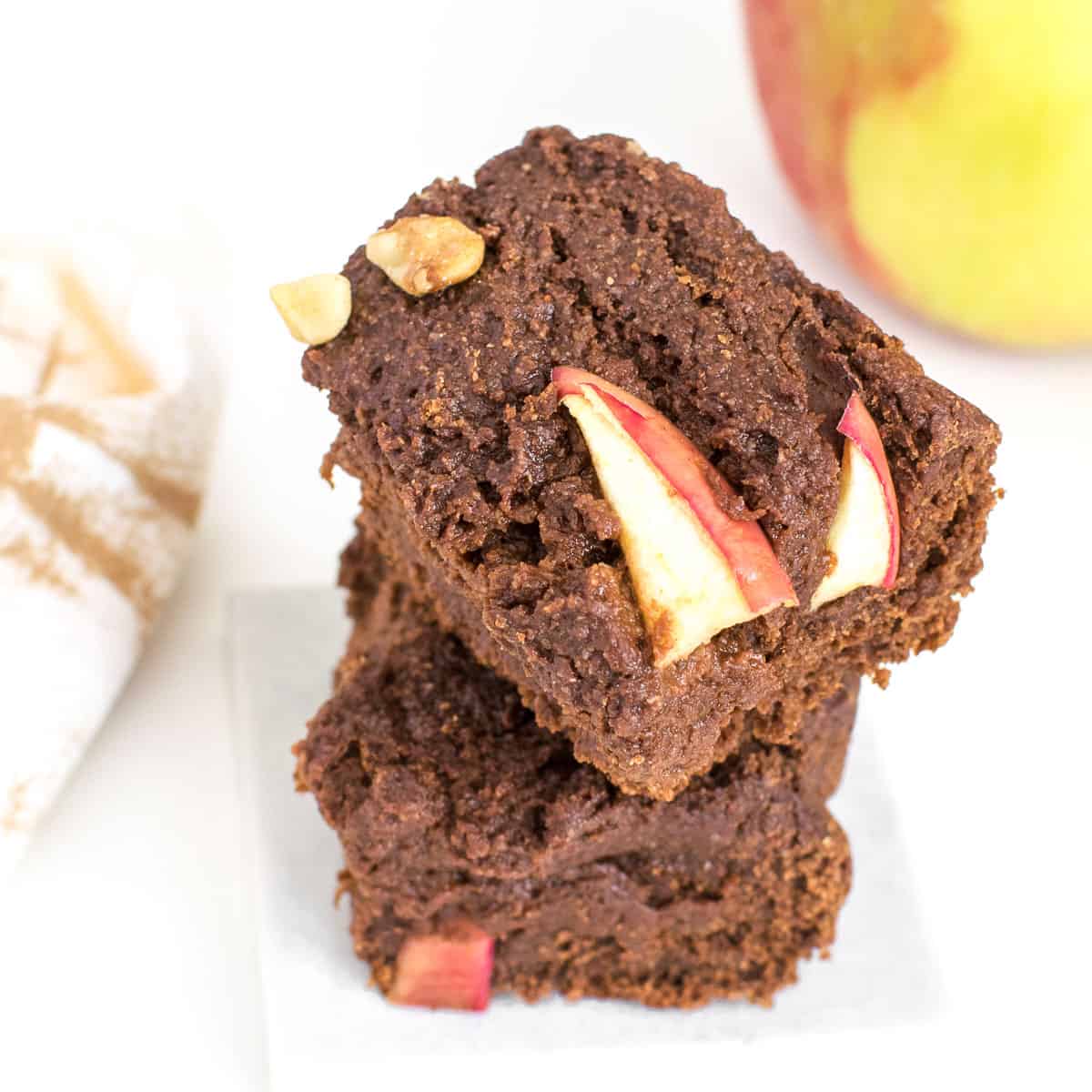 Vegan Applesauce Brownies