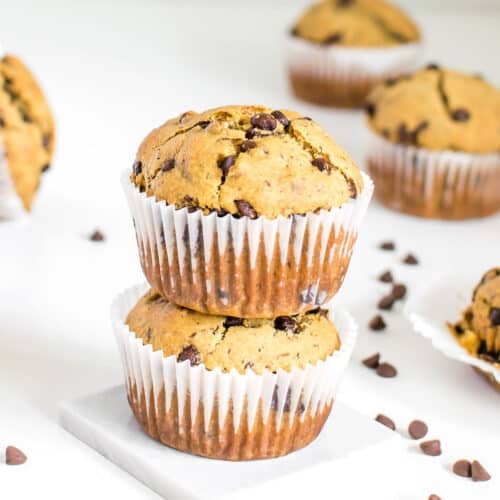 Vegan Chocolate Chip Muffins - kiipfit.com