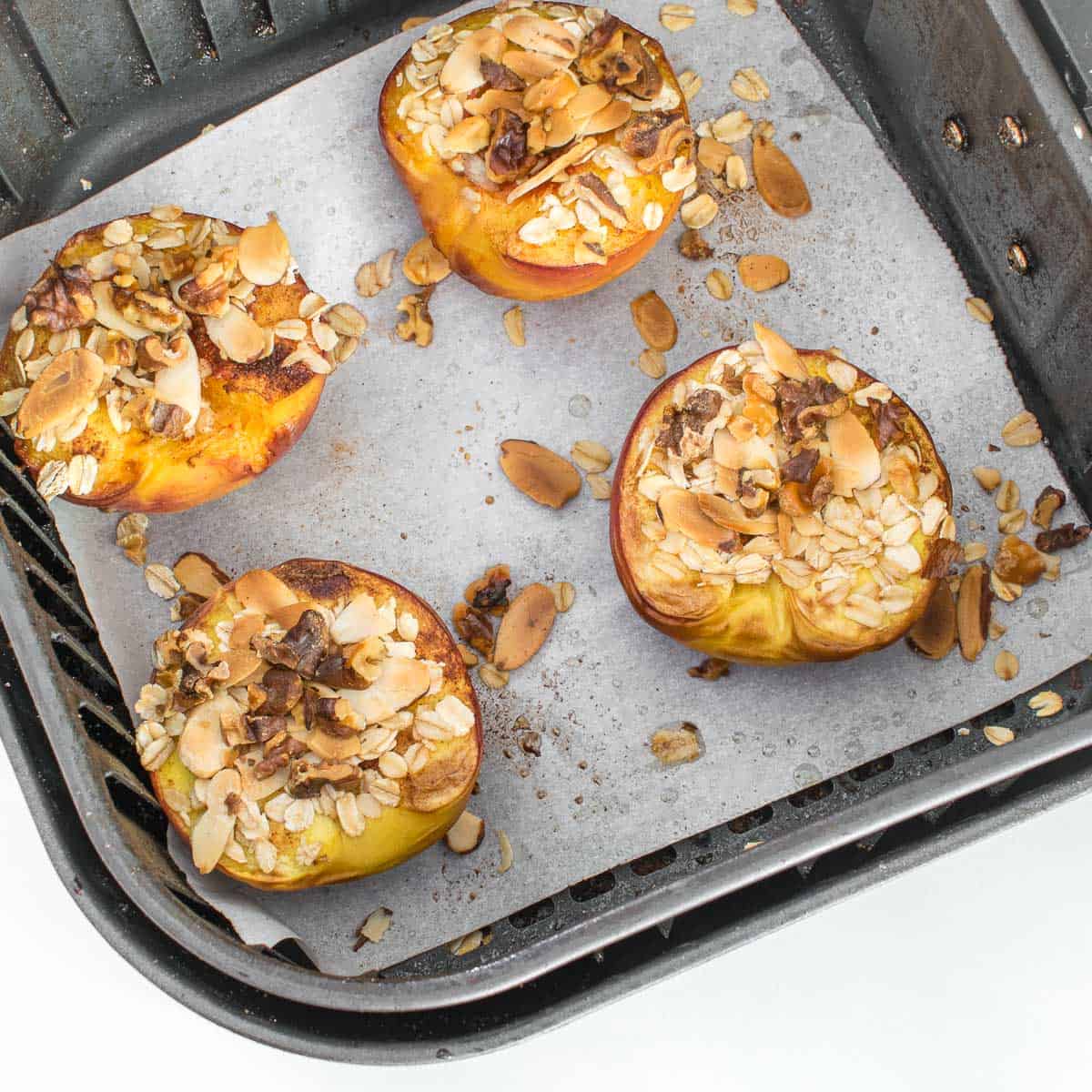 Air Fryer Peaches - kiipfit.com