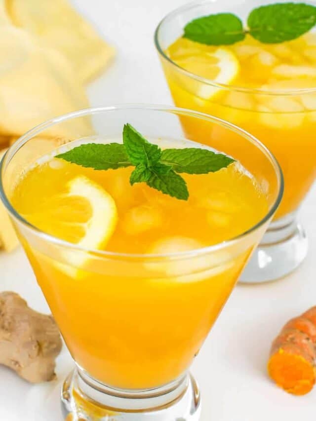 Turmeric Ginger Lemonade Story