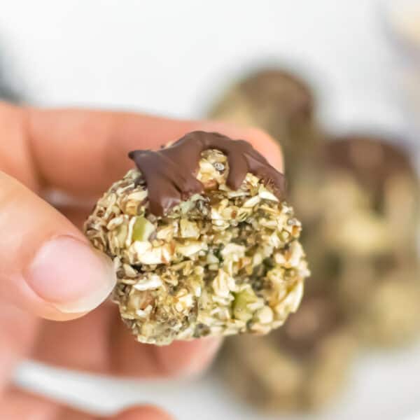 No Bake Oatmeal Protein Balls