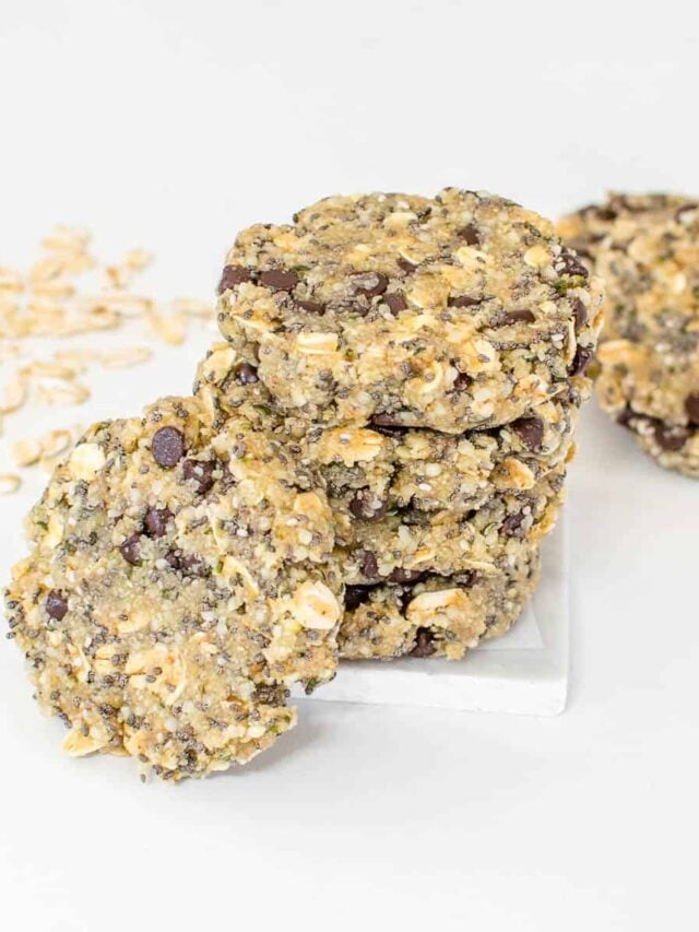 No Bake Protein Cookies Story