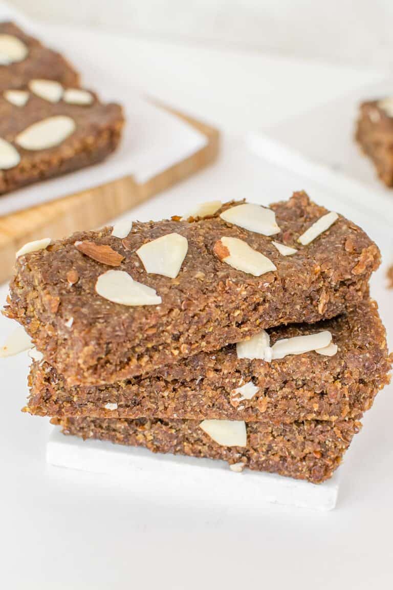 No Bake Flaxseed Bars